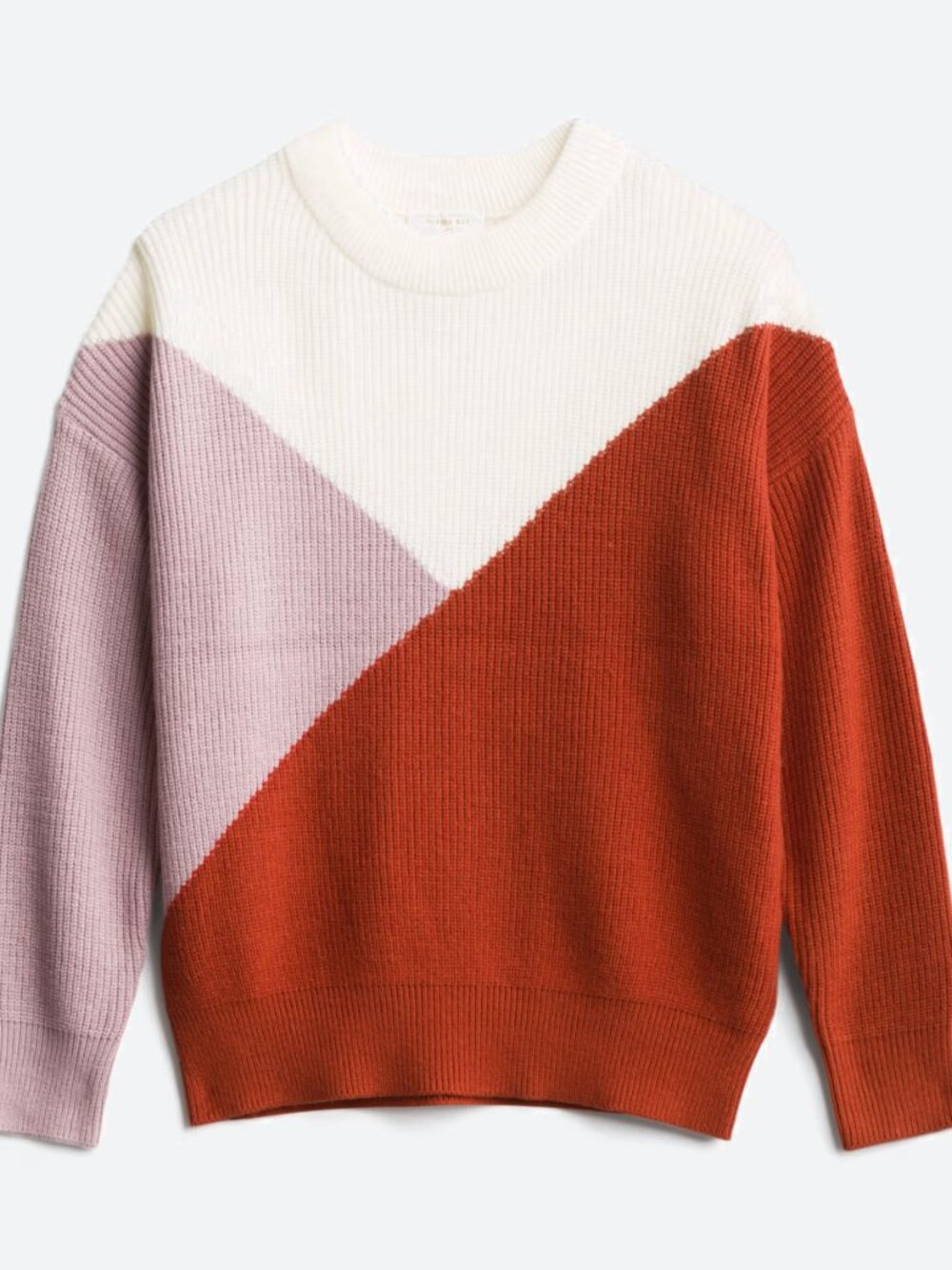 Karmiti Diagonal Colorblock Sweater